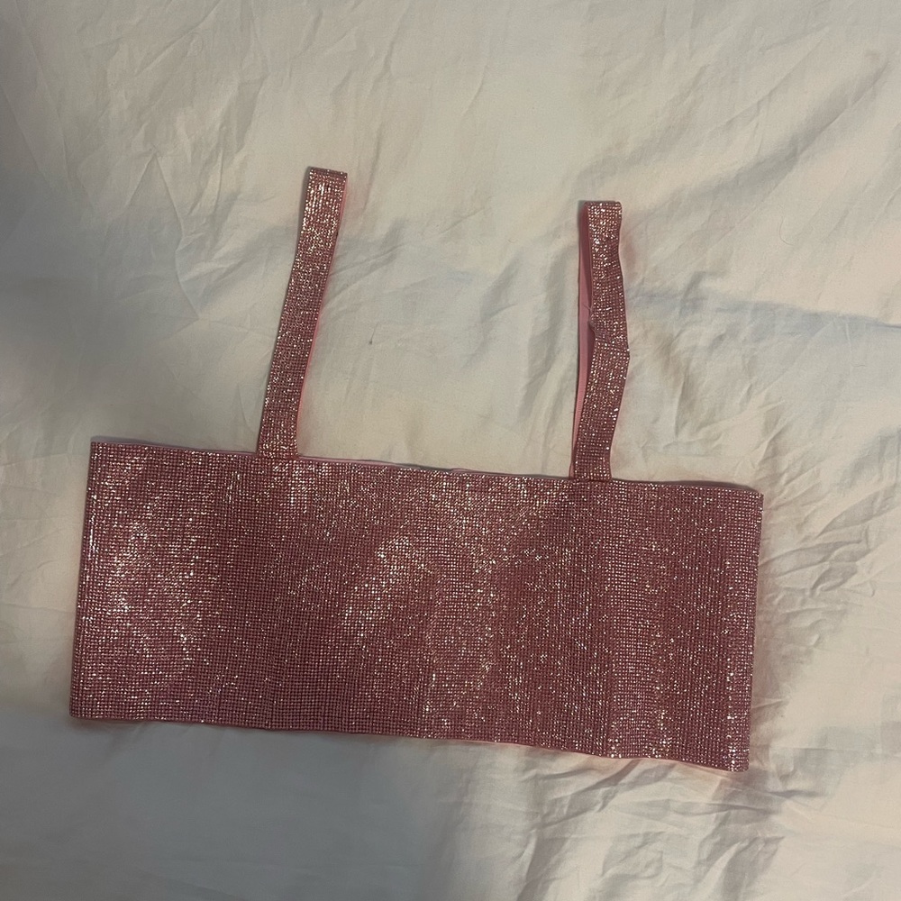 Pink glitter top ✨✨✨💗💗💗